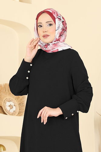 moda selvim Combined PL9207 Black - Thumbnail