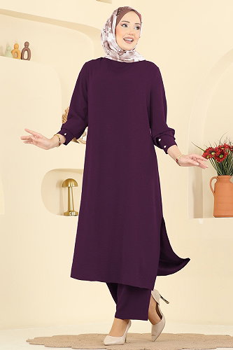 moda selvim Combined PL9207 Damson - Thumbnail