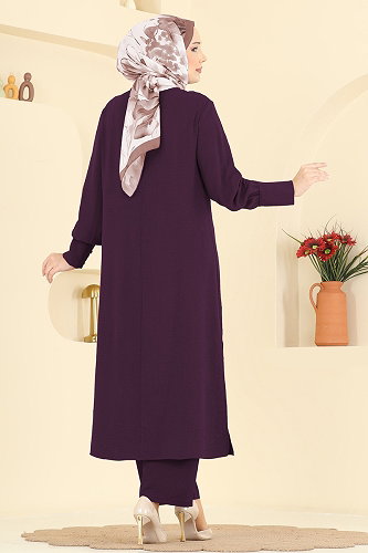 moda selvim Combined PL9207 Damson - Thumbnail