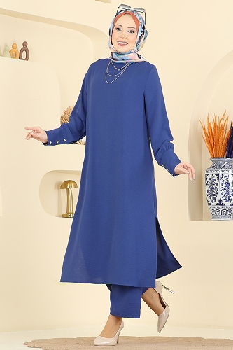 moda selvim Combined PL9207 Indigo - Thumbnail