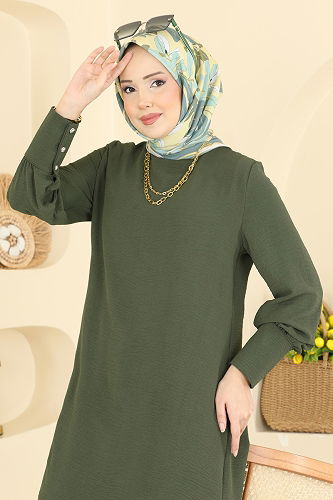 moda selvim Combined PL9207 Khaki - Thumbnail