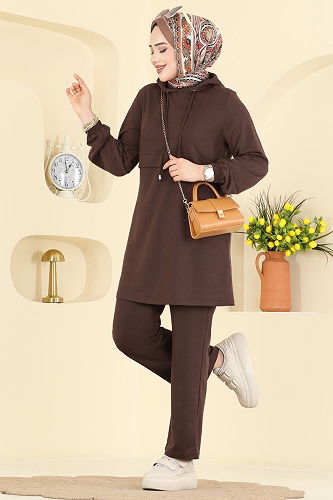 moda selvim Combined PL9210 Brown - Thumbnail