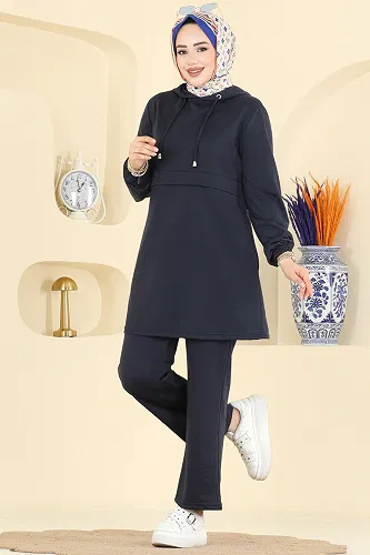 moda selvim Combined PL9210 Navy Blue - Thumbnail