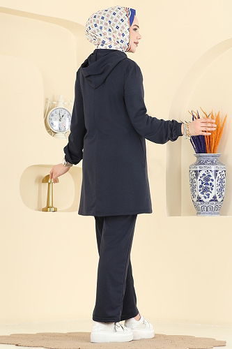 moda selvim Combined PL9210 Navy Blue - Thumbnail