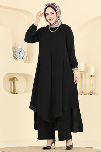 moda selvim Combined PL9213 Black - Thumbnail