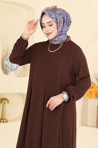 moda selvim Combined PL9213 Brown - Thumbnail