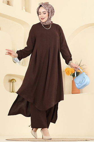 moda selvim Combined PL9213 Dark Brown - Thumbnail