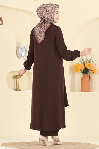 moda selvim Combined PL9213 Dark Brown - Thumbnail