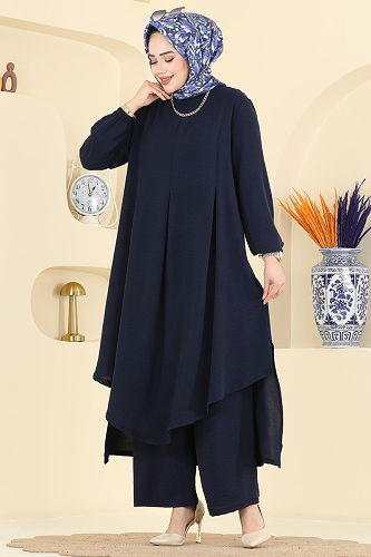 moda selvim Combined PL9213 Navy Blue - Thumbnail