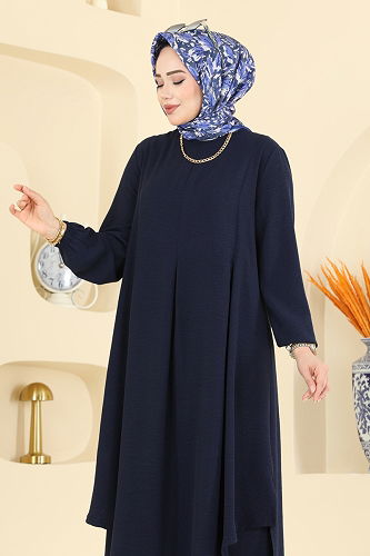 moda selvim Combined PL9213 Navy Blue - Thumbnail