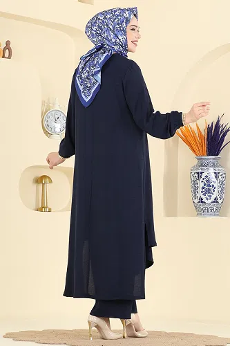 moda selvim Combined PL9213 Navy Blue - Thumbnail