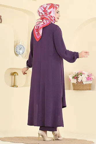 moda selvim Combined PL9213 Purple - Thumbnail