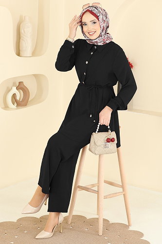 moda selvim Combined PL9215 Black - Thumbnail