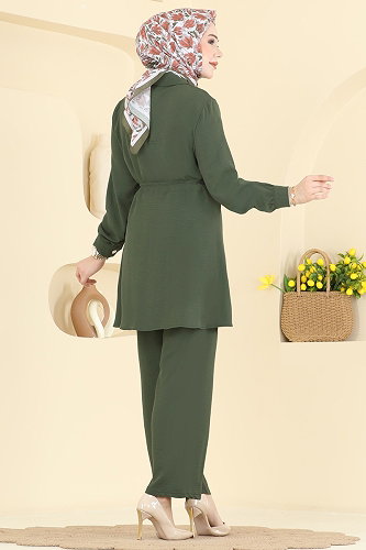 moda selvim Combined PL9215 Khaki - Thumbnail