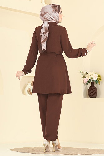moda selvim Combined PL9215 Light Brown - Thumbnail