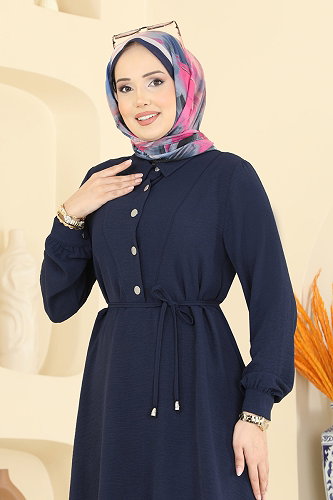 moda selvim Combined PL9215 Navy Blue - Thumbnail