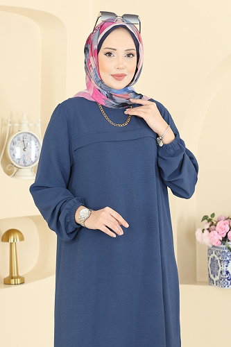 moda selvim طقم ازرق PL9217 - Thumbnail