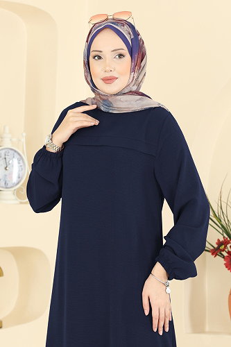 moda selvim طقم كحلي PL9217 - Thumbnail