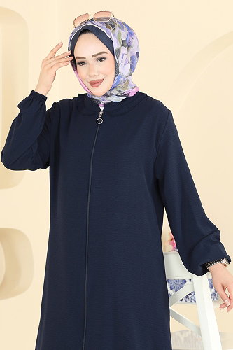 moda selvim طقم كحلي PL9223 - Thumbnail