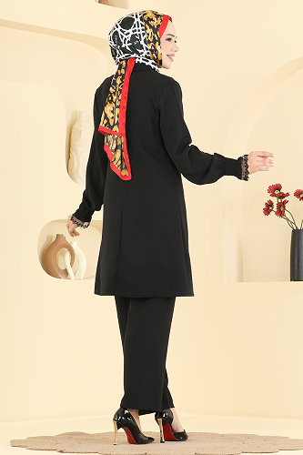 moda selvim Combined PL9228 Black - Thumbnail