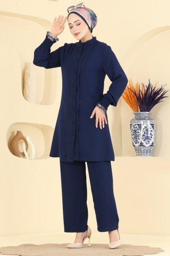 P.L. - Combined PL9228 Light Navy Blue