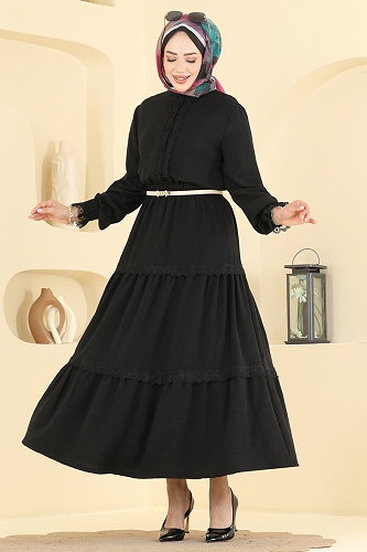 moda selvim Combined PL9229 Black - Thumbnail