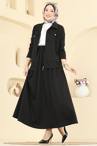 moda selvim Combined PL9230 Black - Thumbnail