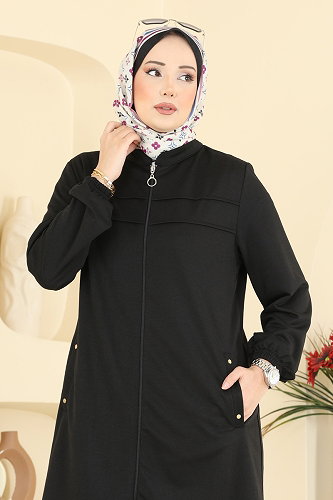 moda selvim طقم أسود PL9231 - Thumbnail