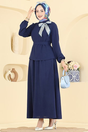 moda selvim Combined PL9234 Navy Blue - Thumbnail