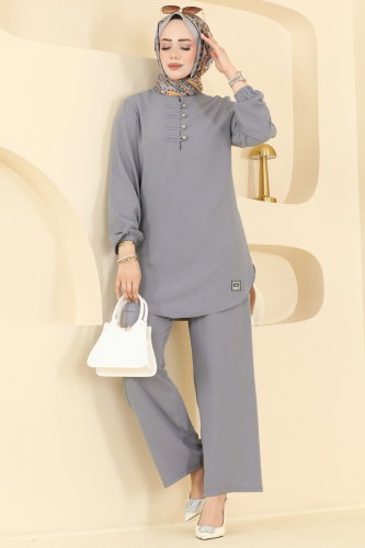 P.L. - طقم رمادي PL9238