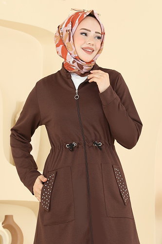 moda selvim Combined PL9239 Brown - Thumbnail