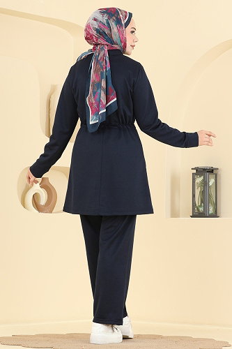 moda selvim Combined PL9239 Navy Blue - Thumbnail