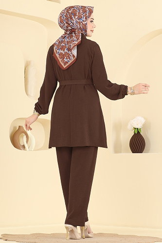moda selvim Combined PL9241 Dark Brown - Thumbnail