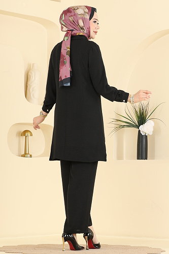moda selvim Combined PL9249 Black - Thumbnail