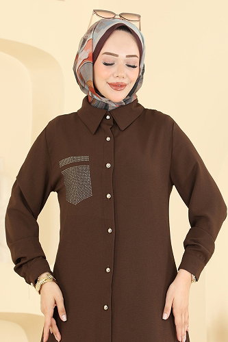 moda selvim Combined PL9249 Brown & Stone - Thumbnail