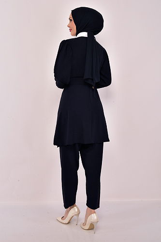 moda selvim COMBINED USL1444-M Navy Blue - Thumbnail