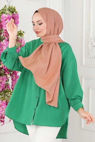 moda selvim Cotton Shawl MSL501 Latte - Thumbnail