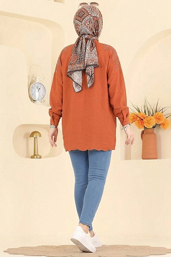 moda selvim Dar Kalıp Kot Pantolon 3330LD1070 Açık Kot - Thumbnail