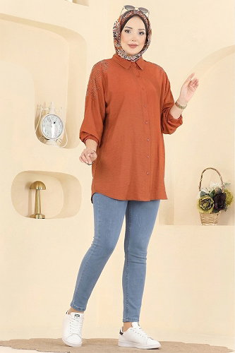 moda selvim Dar Kalıp Kot Pantolon 3330LD1070 Açık Kot - Thumbnail