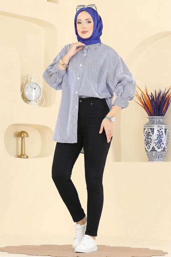 Modaselvim Pantolon Dar Kalıp Kot Pantolon 3330LD1070 Siyah