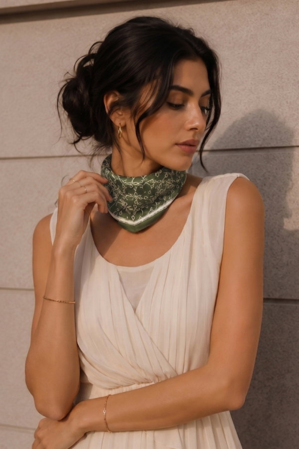 Modaselvim Fular Desenli Fular Bandana 070AFV475 Desen20