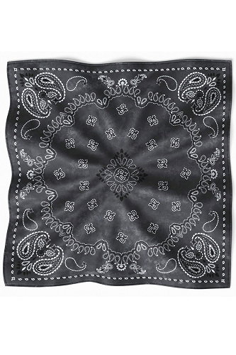 moda selvim Desenli Fular Bandana 070AFV475 Desen22 - Thumbnail