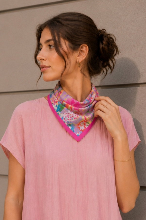Modaselvim Fular Desenli Fular Bandana 070AFV475 Desen24