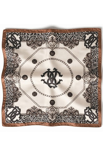moda selvim Desenli Fular Bandana 070AFV475 Desen4 - Thumbnail