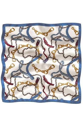 moda selvim Desenli Fular Bandana 070AFV475 Desen5 - Thumbnail