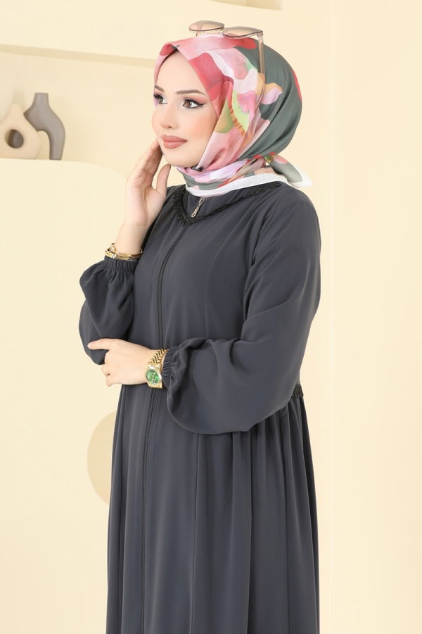 Modaselvim Eşarp Desenli Soft Eşarp 501ERB1087 Çağla