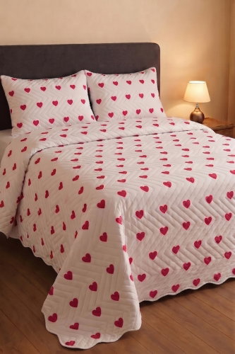 H.B. - Dokuma Pike Takım 1009HB1195 Bordo