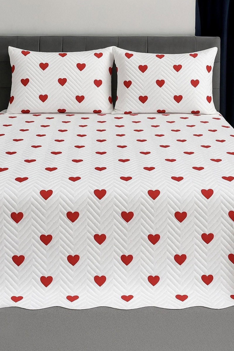 Dokuma Pike Takım 1009HB1195 Kırmızı