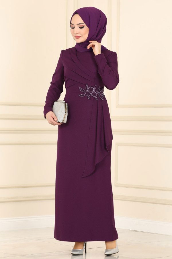 Dress ASM2580 Damson - 1