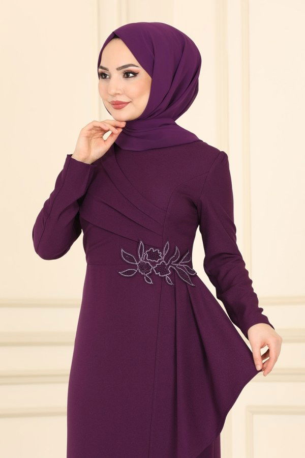 Dress ASM2580 Damson - 3